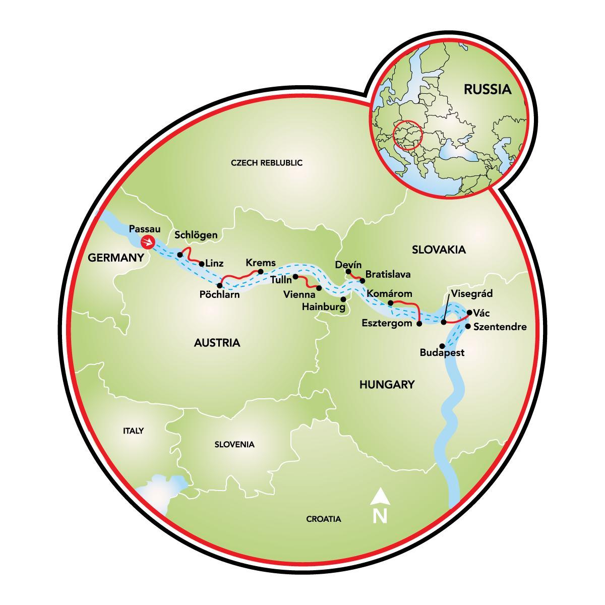 ποδήλατο χάρτης της βουδαπέστης