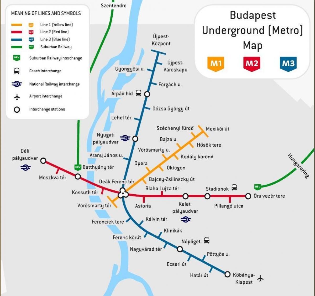 βουδαπέστη σταθμό λεωφορείων χάρτης