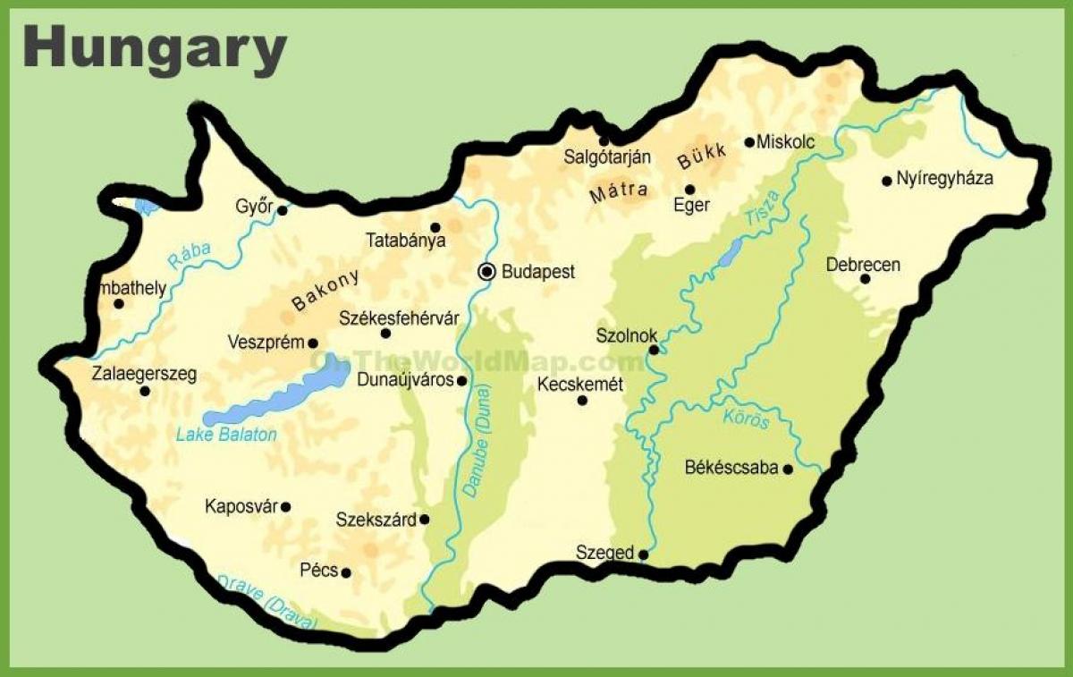 budapesta χάρτης