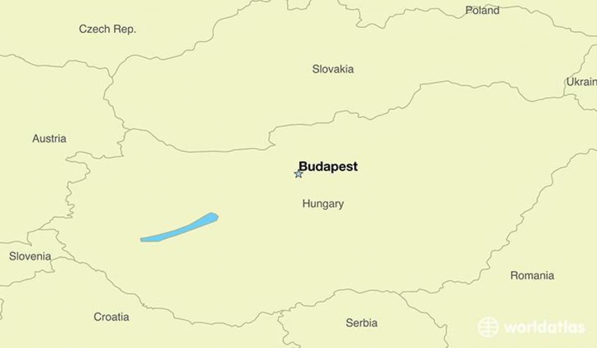 βουδαπέστη ουγγαρία χάρτη της ευρώπης