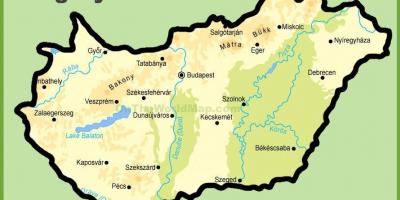 Budapesta χάρτης