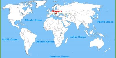 Παγκόσμιο χάρτη ουγγαρία βουδαπέστη